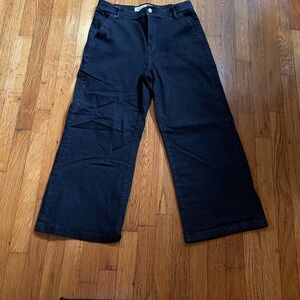 GAP Dark Blue Wide-Leg Trousers